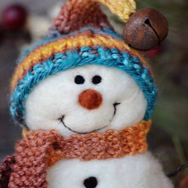 Snowmen | Needle Felted Snowman | 684