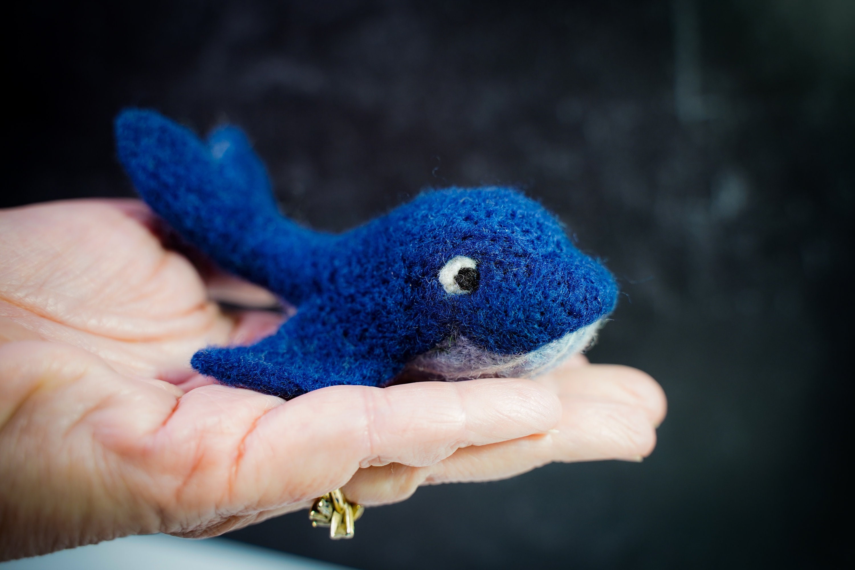 Whale Felting Kit Needle Felting Kit DIY Kit Craft Kit Etsy