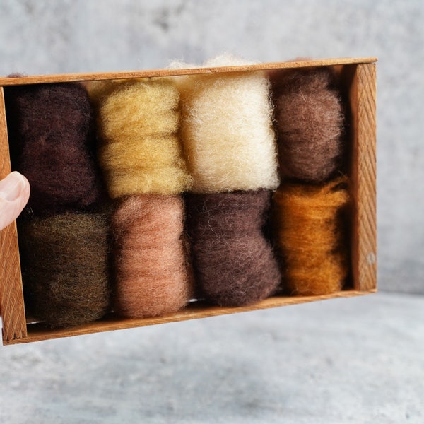 Brown Wool Sampler