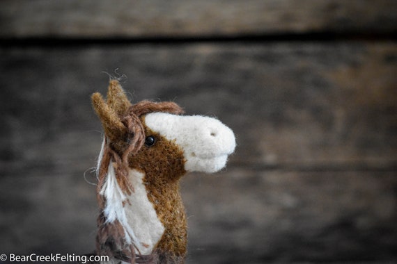 Horse Needle Felting Kit (Beginner) - Bear Creek Felting