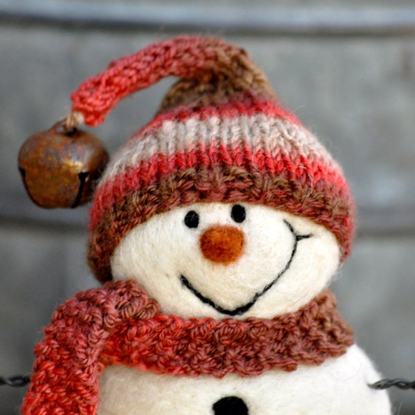 Snowman, Needle Felted Snowmen 79