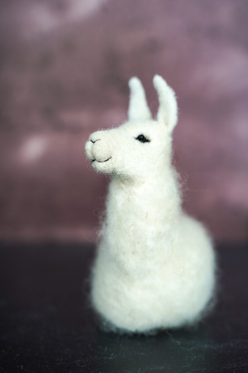 Llama Felting Kit Needle Felting Kit DIY Kit Craft Kit Etsy