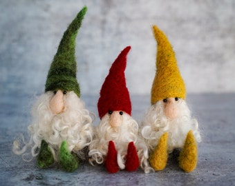 Gnome Needle Felting Kit