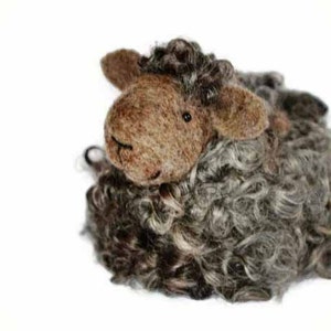 Black Sheep Felting Kit Needle Felting Kit DIY Kit Craft Kit Felting Supplies DIY Craft Kit Starter Kit Needle Felted image 3