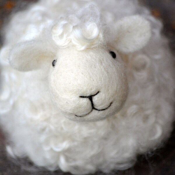 Needle Felting Kit - DIY Sheep for Beginners - everything you need