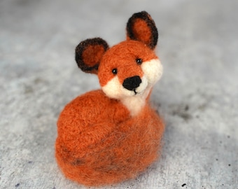 Fox Needle Felting Kit