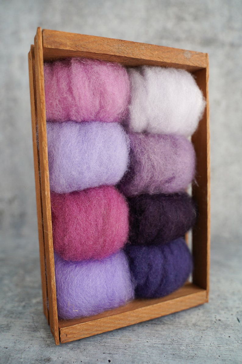 Purple Wool Sampler image 3