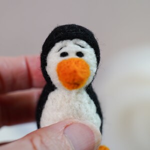 Penguin Felting Kit Needle Felting Kit DIY Kit Craft Kit Felting Supplies DIY Craft Kit Starter Kit Needle Felted Beginner image 10