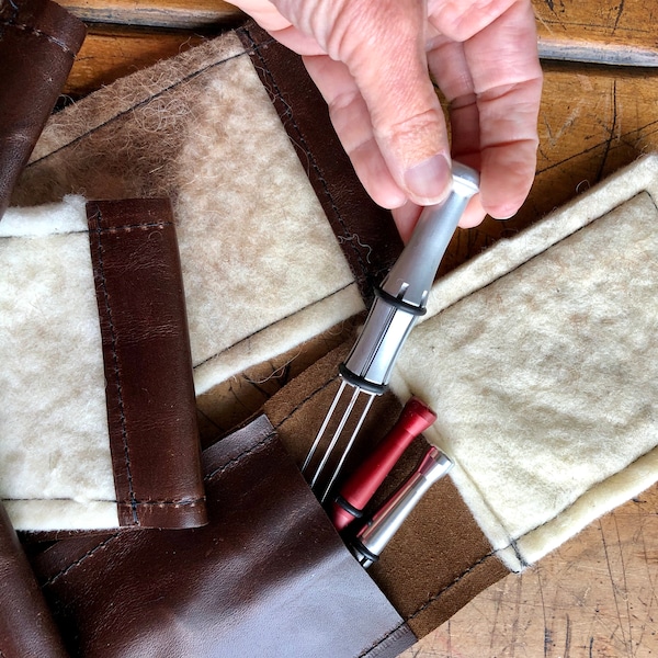 Case for Needle Felting Tools