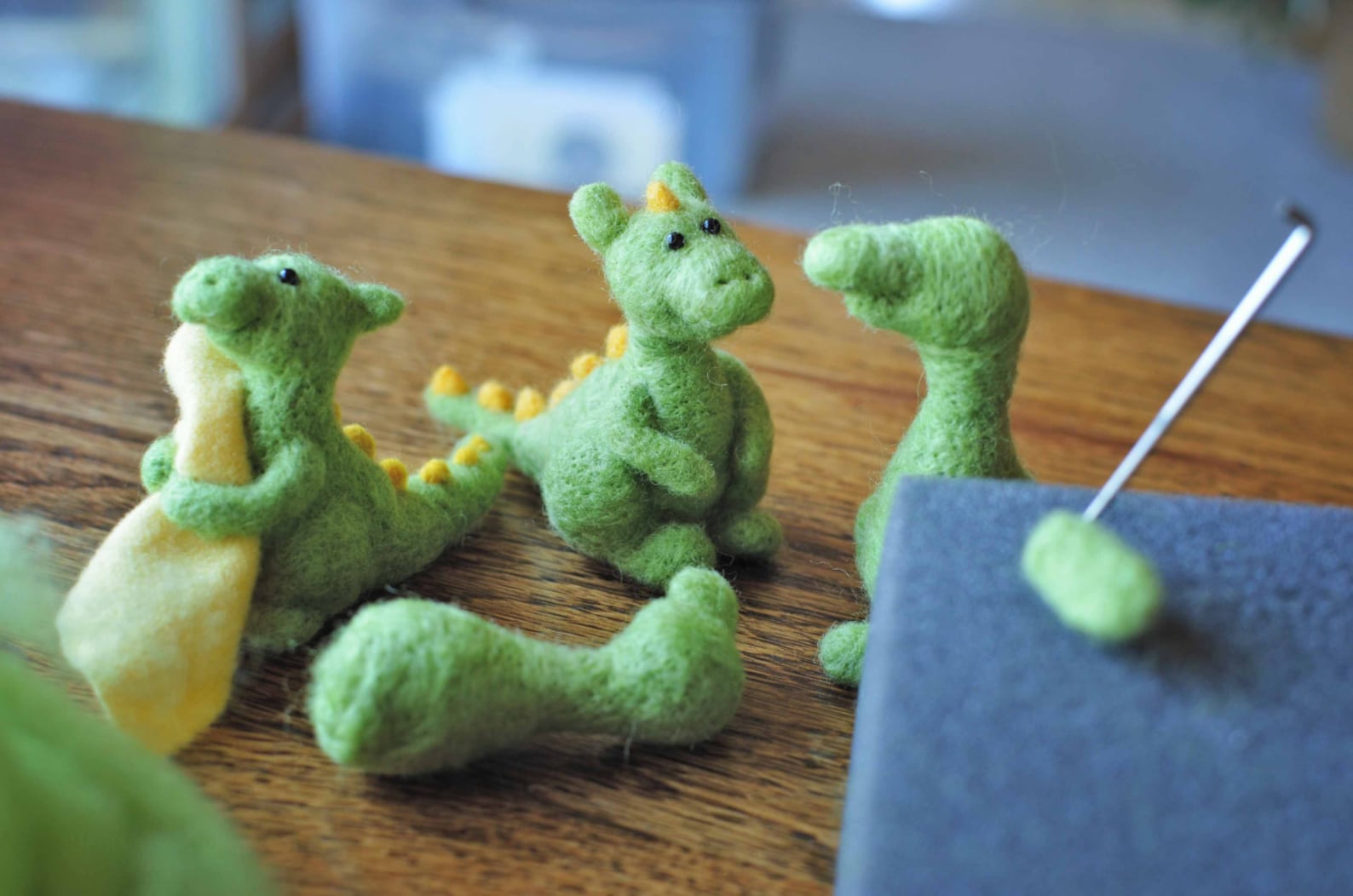 Dragon Felting Kit Needle Felting Kit DIY Kit Craft Kit Felting
