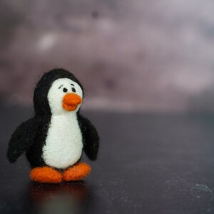 Penguin Felting Kit Needle Felting Kit DIY Kit Craft Kit Felting Supplies DIY Craft Kit Starter Kit Needle Felted Beginner image 9