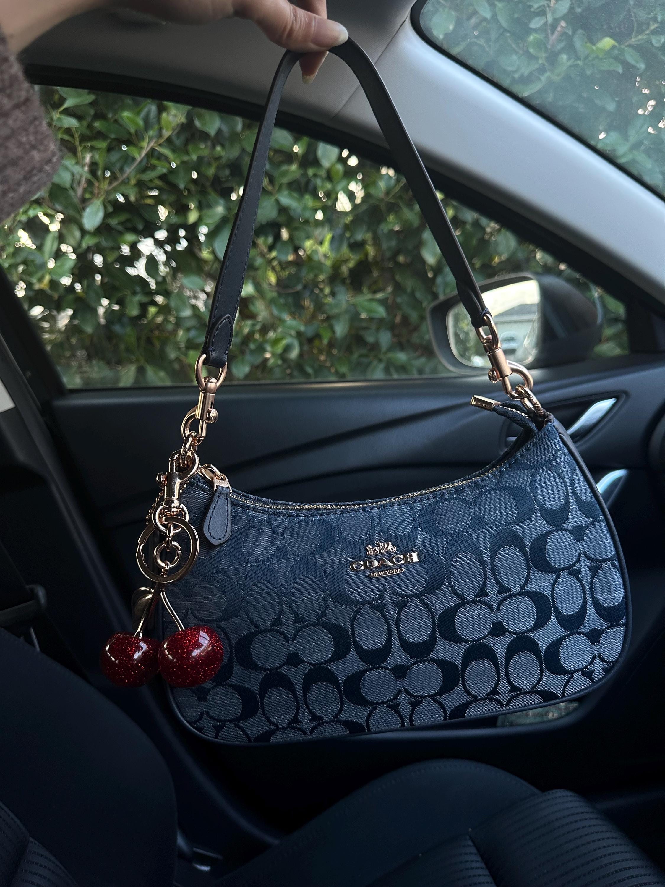 バッグ Coach Signature Denim Canvas Legacy Bag COACH® | Swinger Bag In Signature Denim