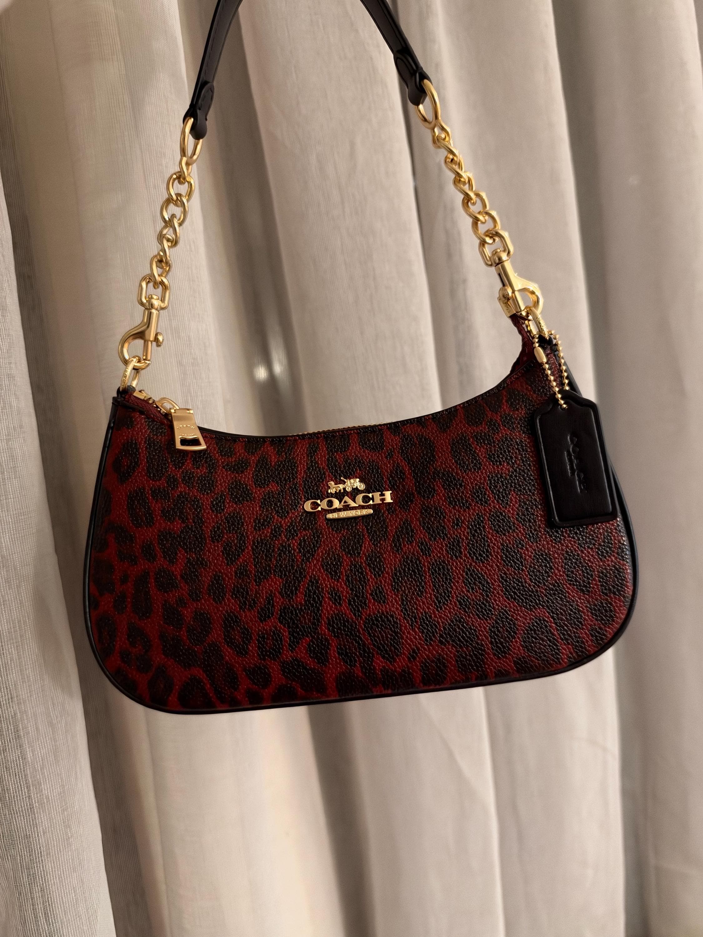 Vintage Coach Red Purse - Etsy