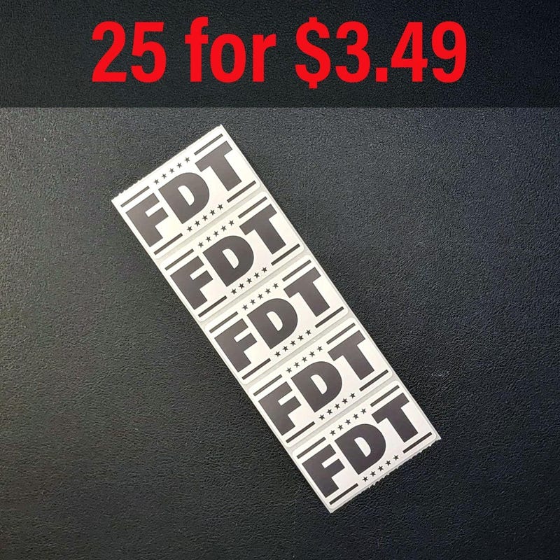 Fdt Bulk Stickers - Etsy
