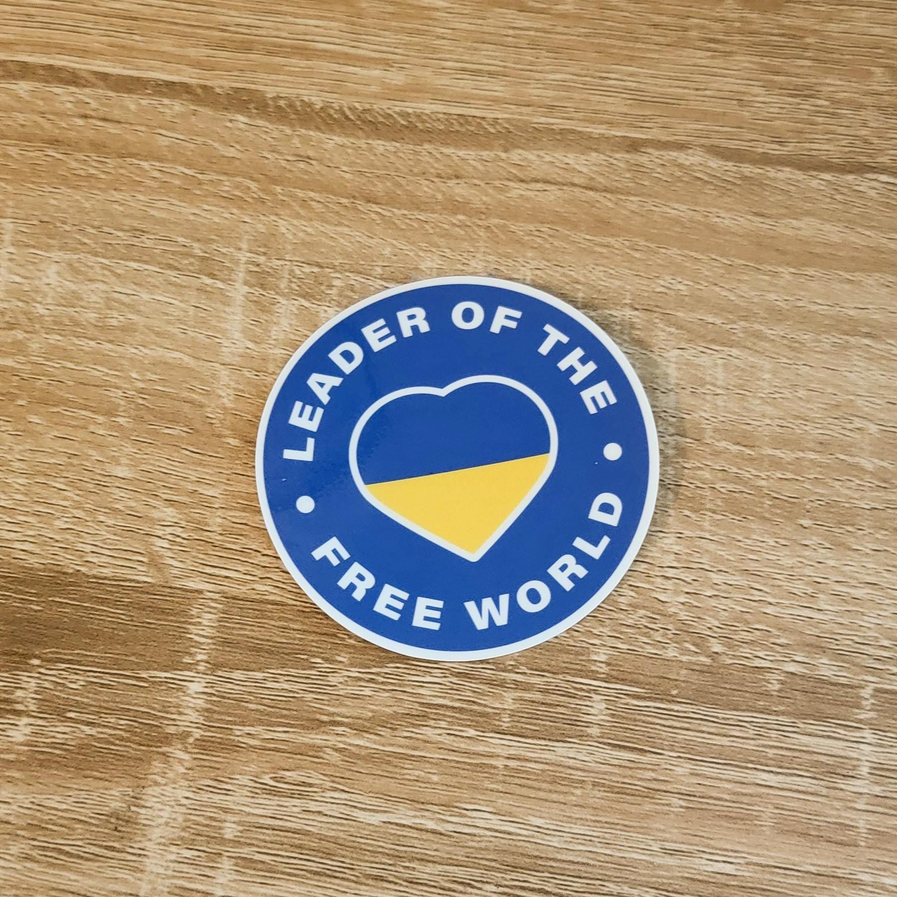 Leader of the Free World - Sticker - Etsy