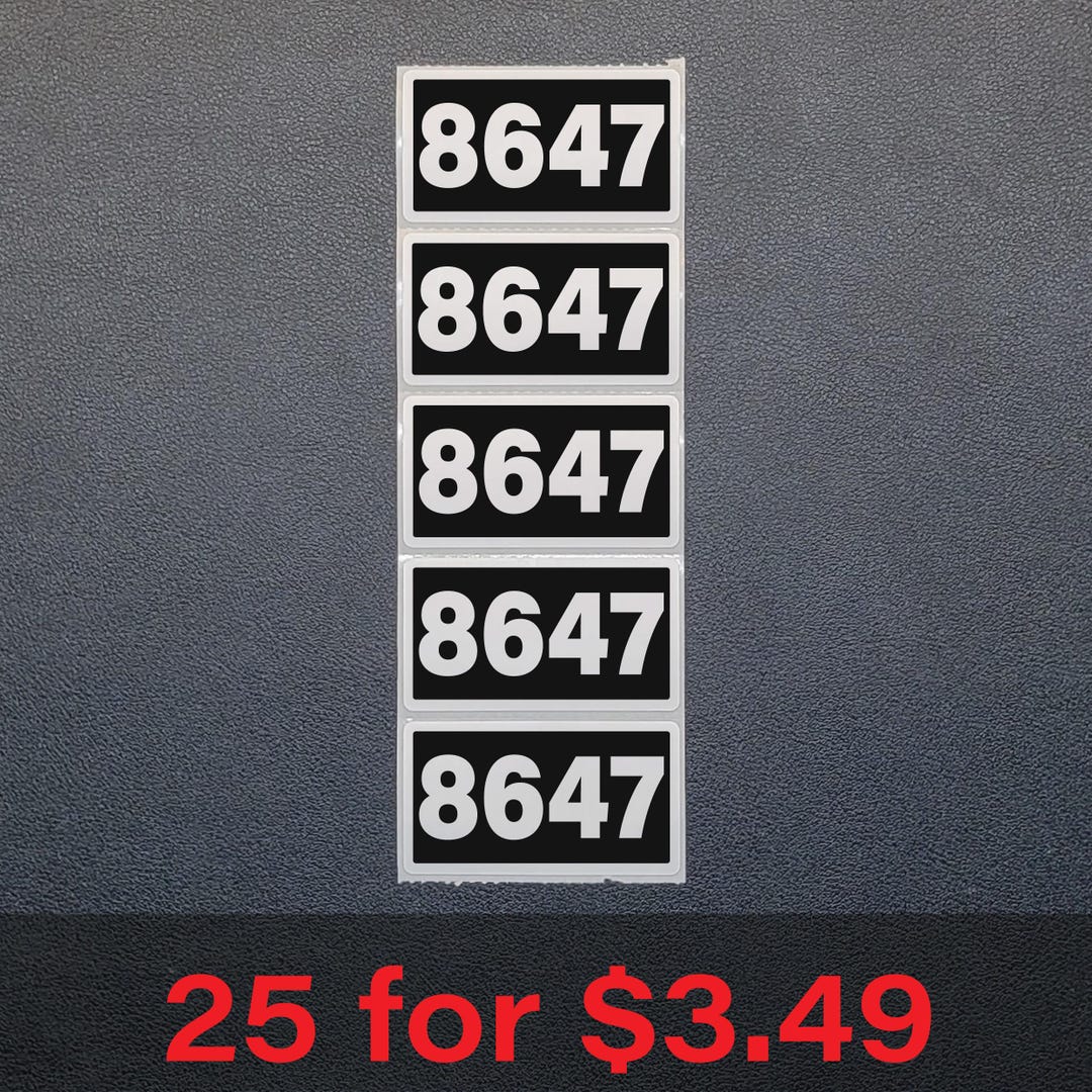 8647 - Bulk Stickers 25-250 Pack - Etsy