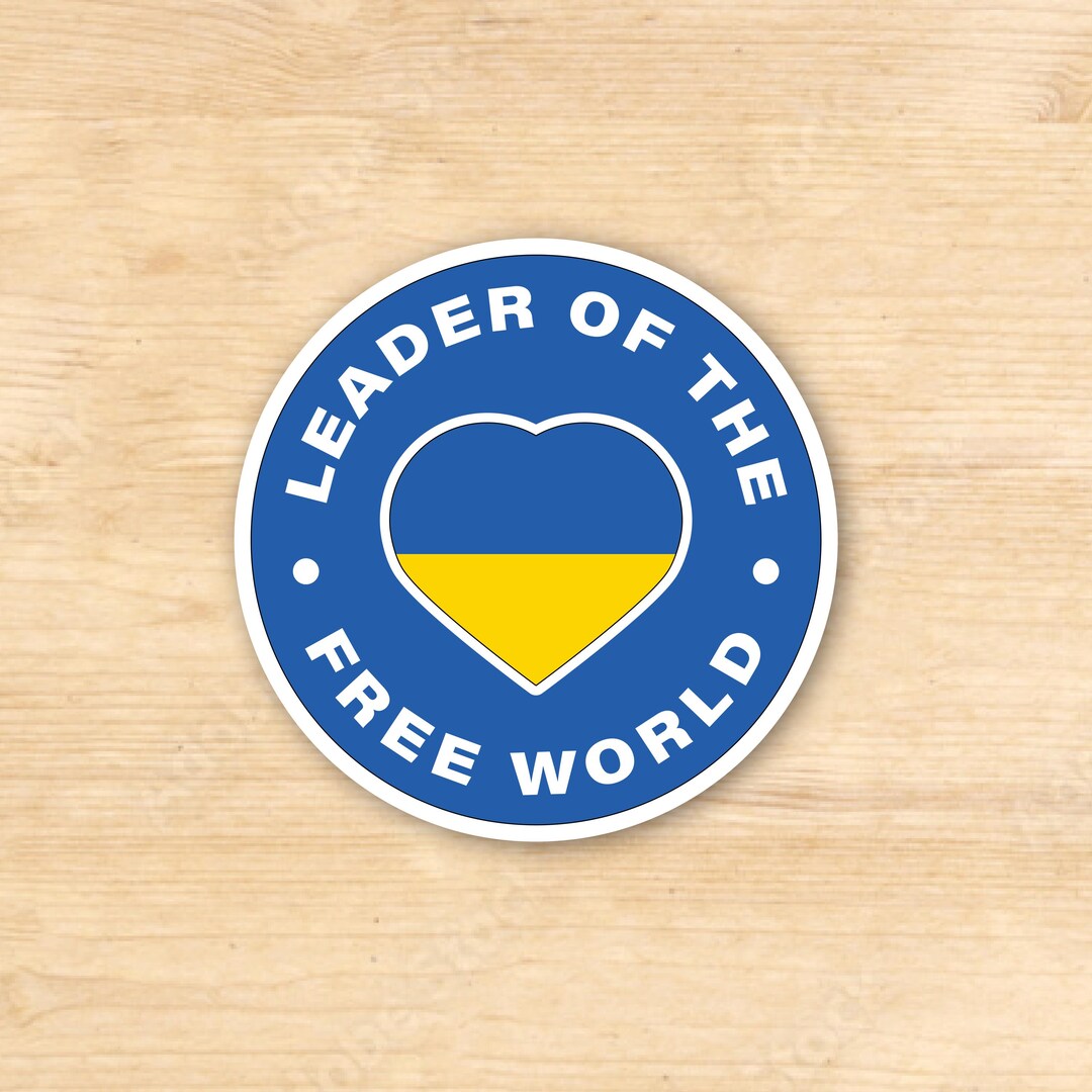 Current Leader Sticker Leader of the Free World - Sticker - Etsy