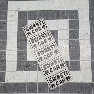 Swasticar - Adesivos a granel 25-250 unidades
