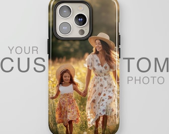 Personalized Custom Photo iPhone Case, Tough Custom Photo Case, Custom Pet Gift, Perfect Custom Made Gift, Custom Photo Gift