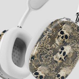 Air pods max カバー　スカル　ドクロ　スケルトン　シルバー Airpods Max Skull decorations | eBay