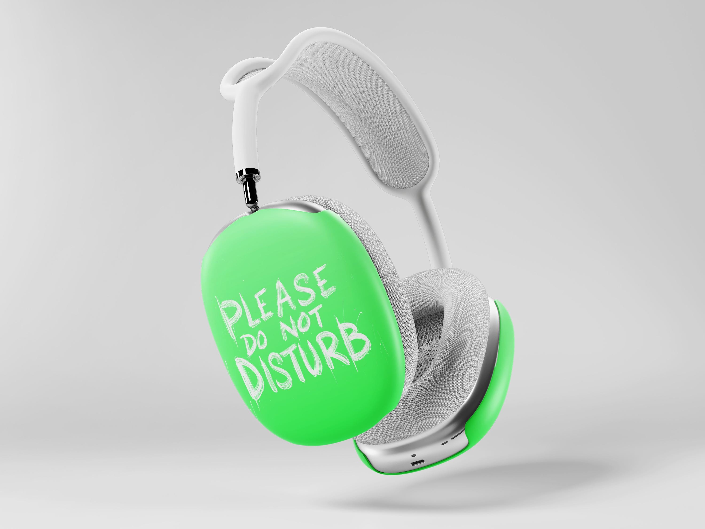 Please Do Not Disturb AirPod Max Cases | Grunge Headphone Cover