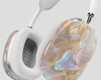 Pearl AirPod Max Case: Iridescent Mosaic Headphone Cover