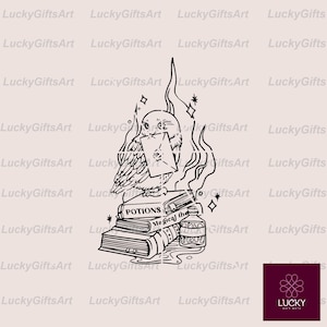 Puertas del mundo mágico abiertas, ¿estás listo para la escuela?, tus libros y tu carta están en camino, Magic World Svg, paquete de nuevos archivos Svg mágicos