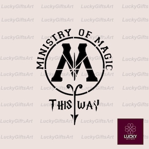 Magic World  The Way "Mınıstry of Magic SVG, Family Trip SVG, Customize Gift Svg, Vinyl Cut File Svg, Pdf, Jpg, Png Printable Design File