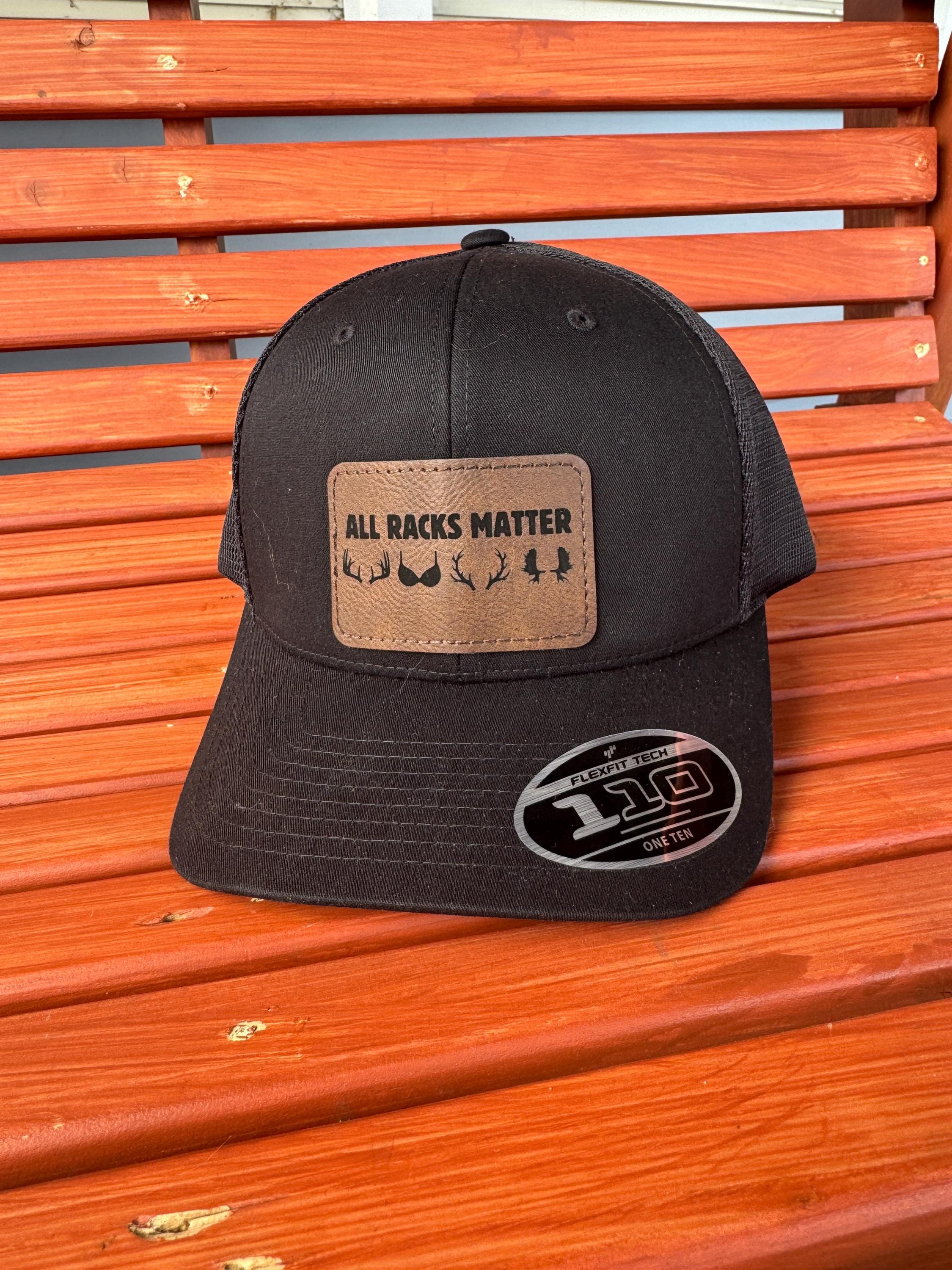 All Racks Matter Trucker Hat - Leather Patch Richardson 115 - Etsy