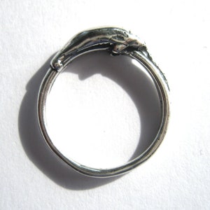 Narwhal Ring Sterling Silver image 2