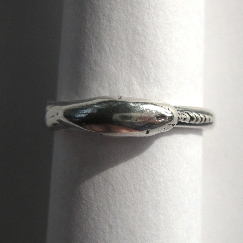 Narwhal Ring Sterling Silver image 3