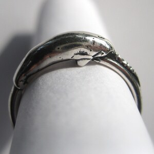 Narwhal Ring Sterling Silver image 4