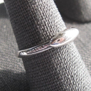 Narwhal Ring Sterling Silver image 5