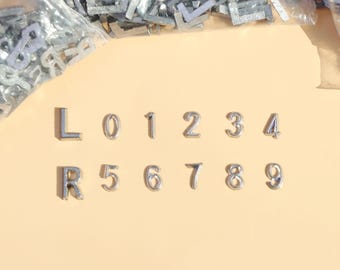 DIY X線マーカー鉛文字 - 放射線科カスタマイズ - 10個セットで販売
