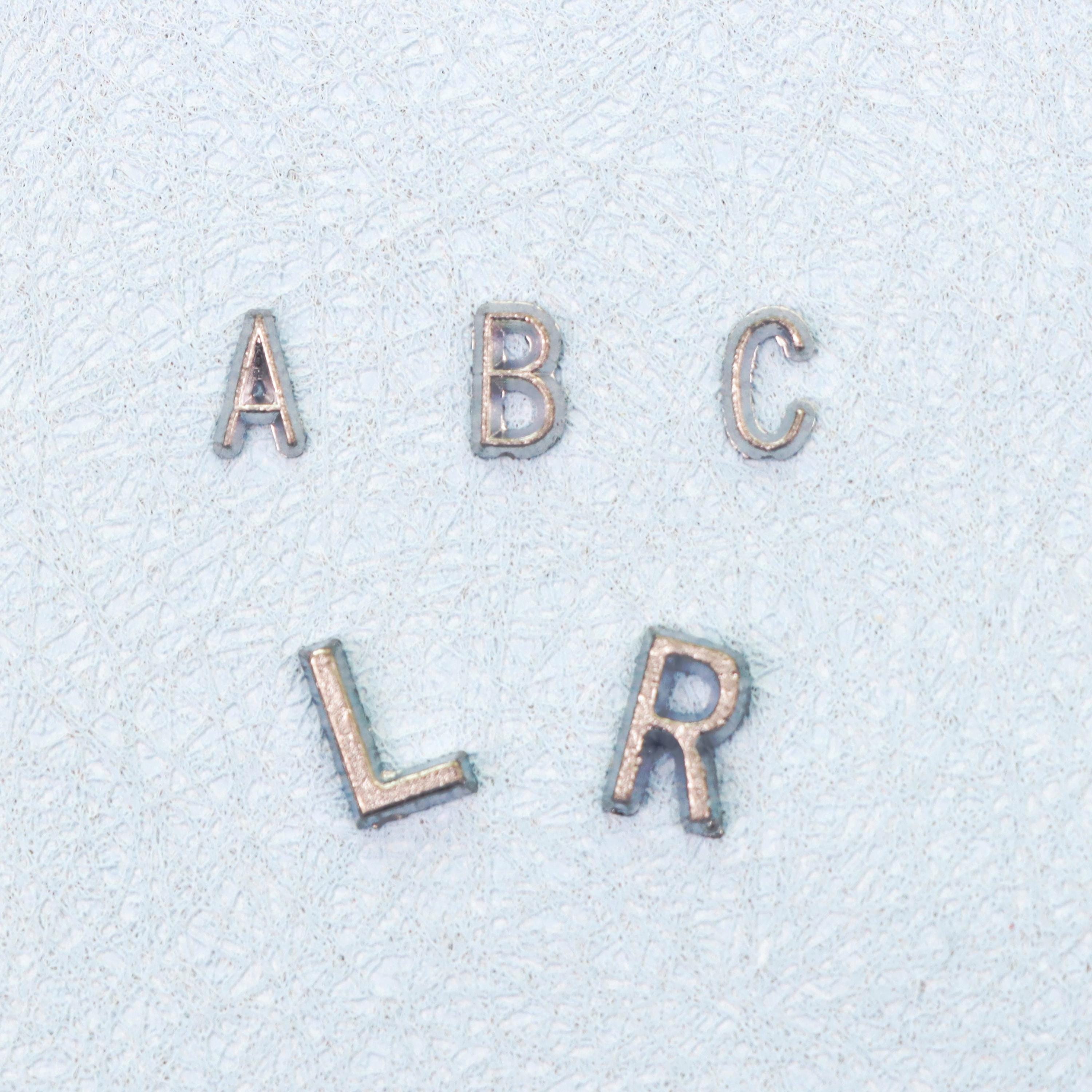 Bulk Lead Letters, DIY X-ray Marker, Radiology (10-pack) - Etsy