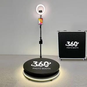360 ビデオ ブース EU、SUA、UK 倉庫からの迅速な配送 360 プラットフォーム、イベント、結婚式、パーティー、企業での使用に最適、カスタム サイズ