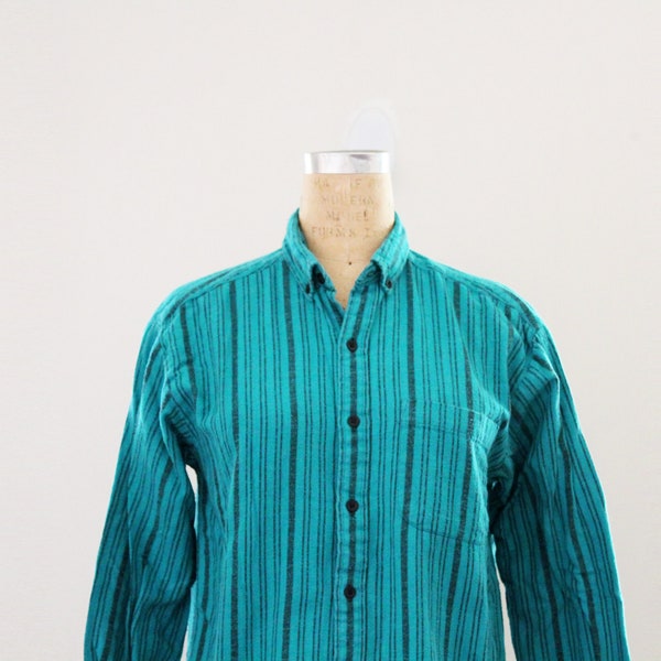 Emerald Green Button Down Shirt - Etsy