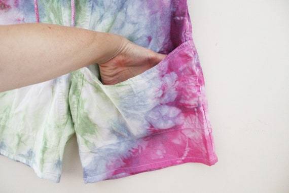 vintage 90s Jed Cotton Mens Board Shorts Tie Dyed… - image 3