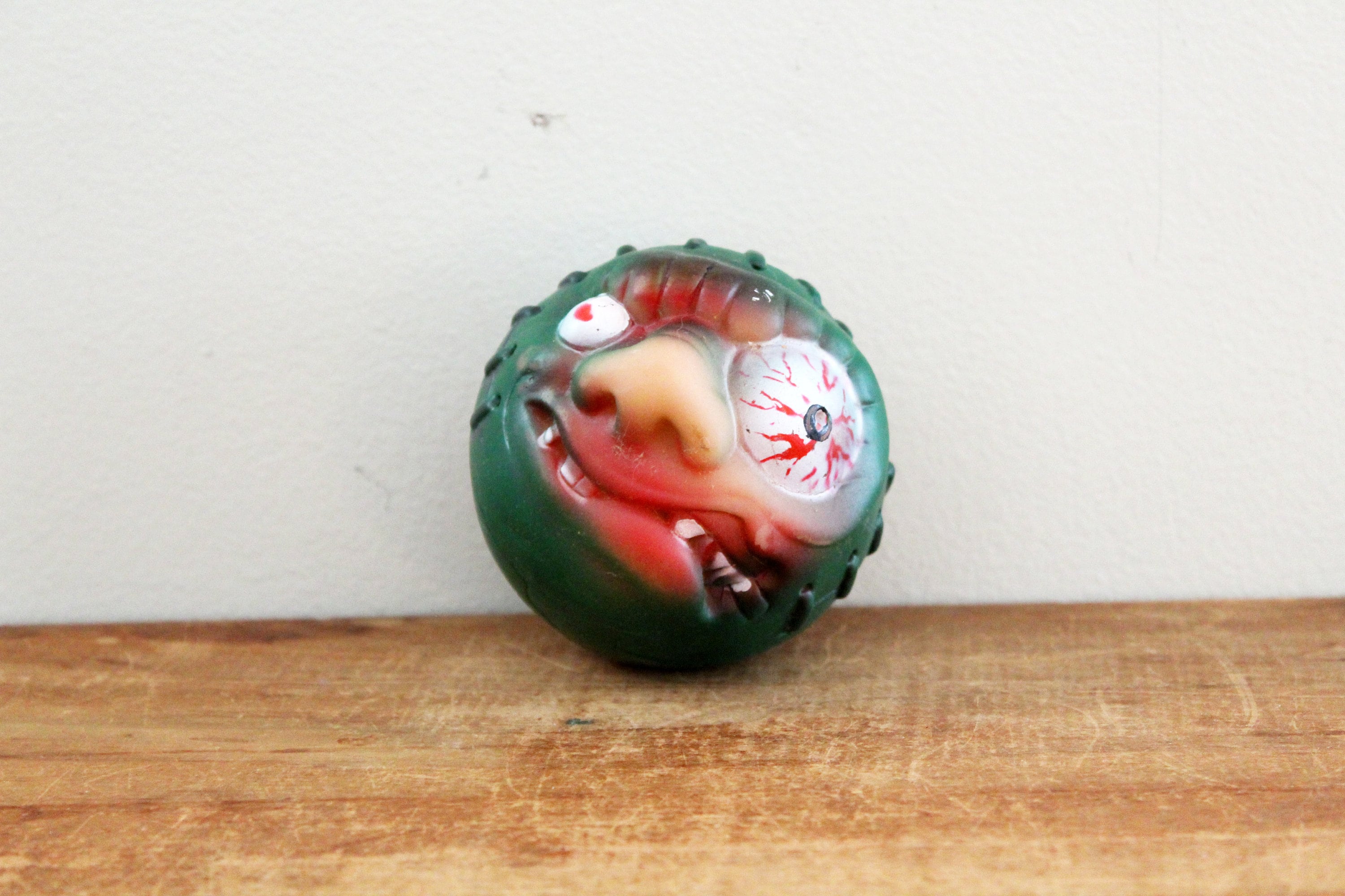 Vintage 80s 90s Madballs Mad Ball Knock off Novelty Baseball Ball