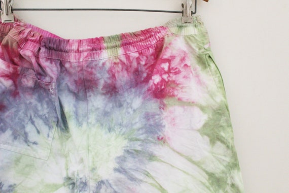 vintage 90s Jed Cotton Mens Board Shorts Tie Dyed… - image 8