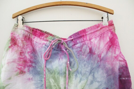 vintage 90s Jed Cotton Mens Board Shorts Tie Dyed… - image 5