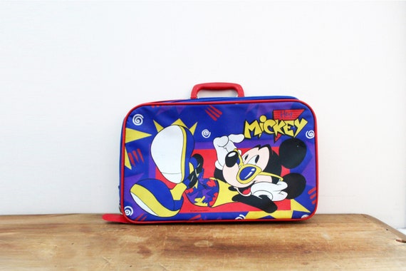 mickey mouse kids suitcase