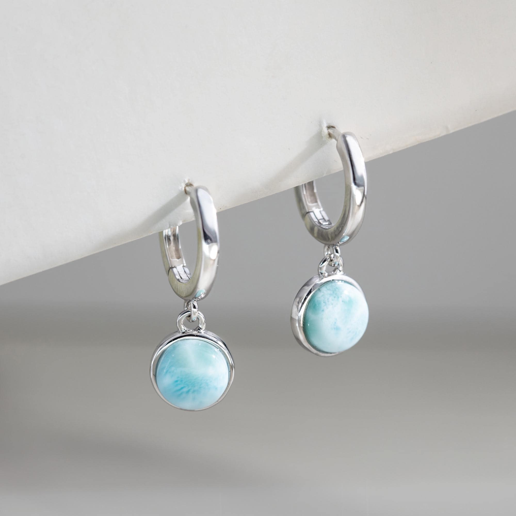Larimar Earrings