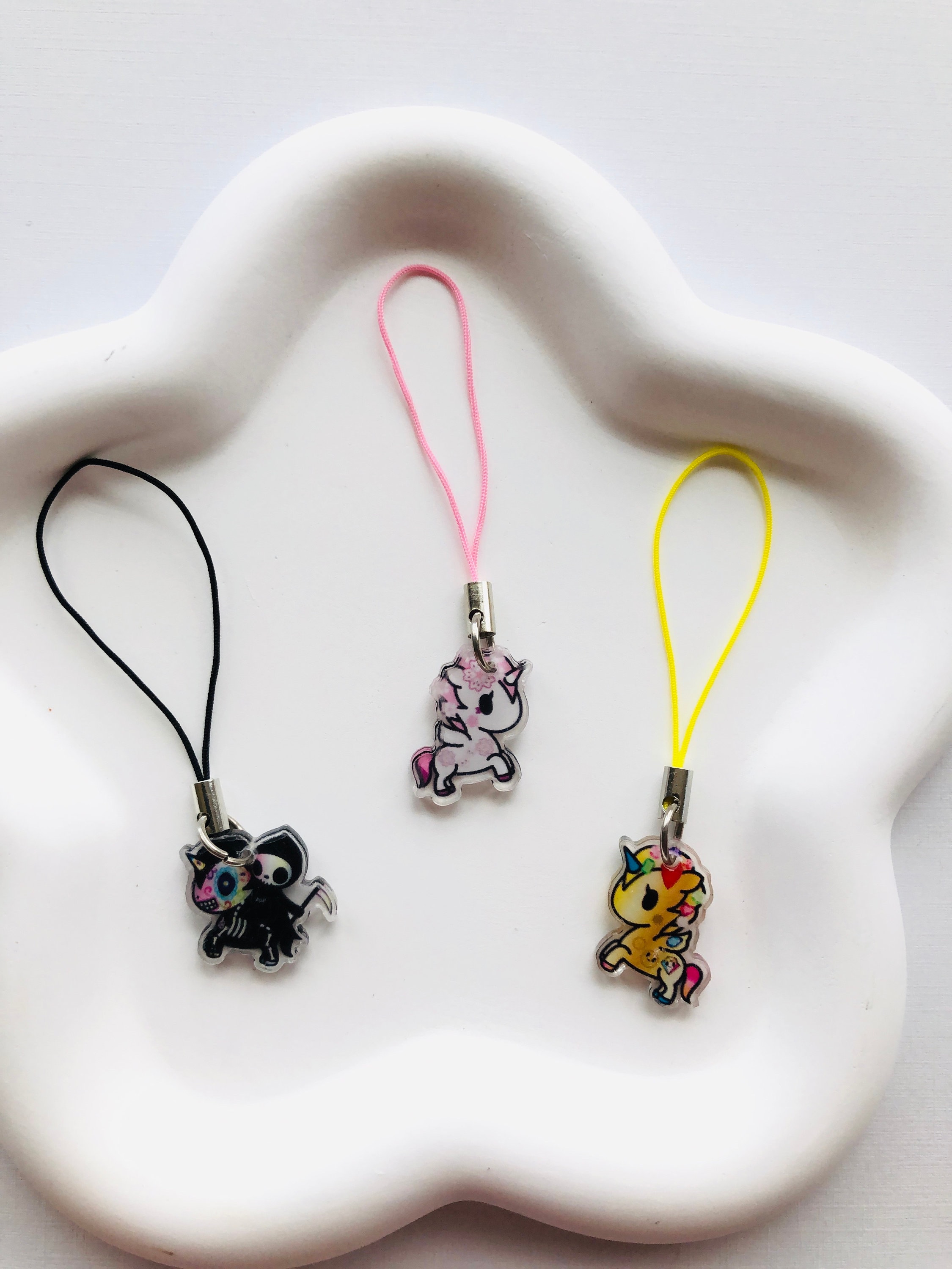 Toki Doki Unicorno || Phone Charm || Keyring || Bagcharm - Etsy