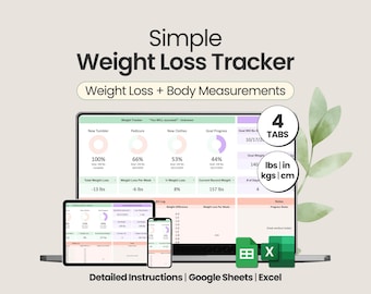 Gewichtsverlust Tracker Google Sheets Gewichtsverlust Journal Excel Tabelle Gewichtsverlust Planer Gewichtszunahme Tracker Excel Fitness Planer