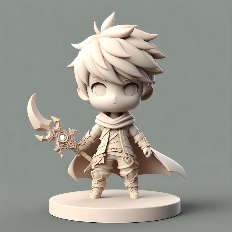 Character 3D Model for 3D Printing Character Sculpting for Game Assets ...