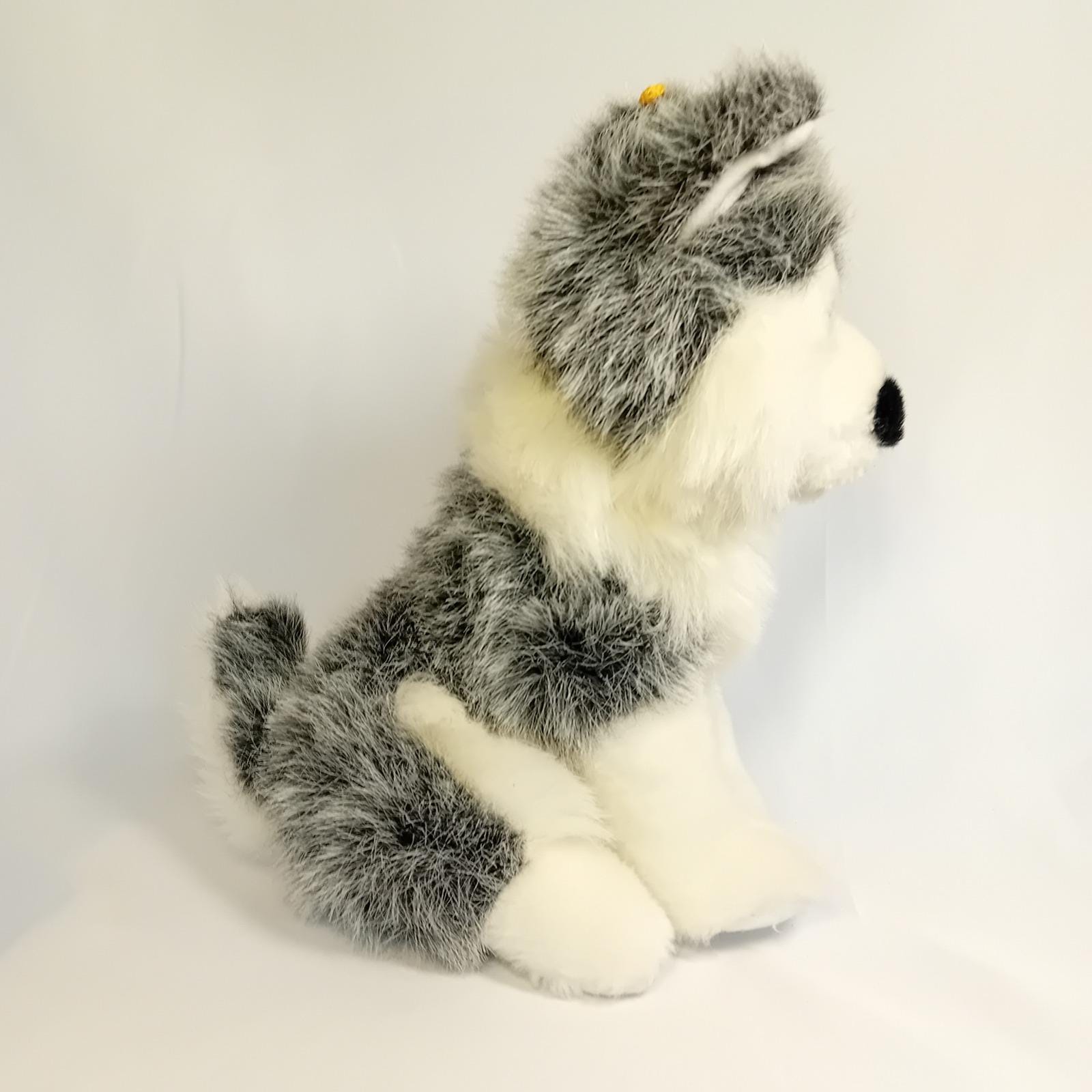 Vintage 90s Y2K Ganz Plushie Husky Dog Stuffed Animal Toy Kids Toy