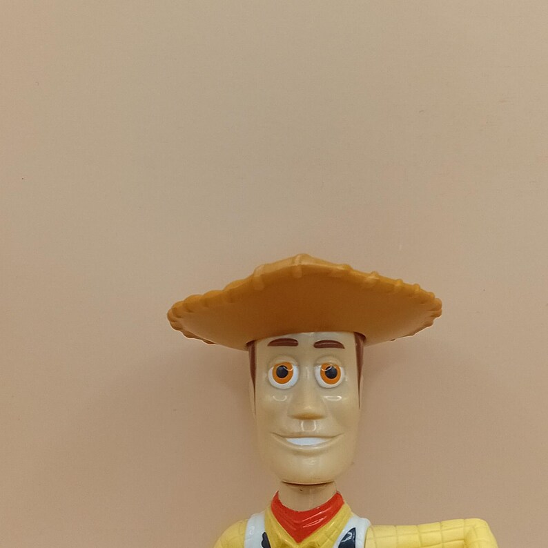 2005 Vintage Mcdonalds Disney Pixar Toy Story Woody actiefiguur Toy Boys LEZEN afbeelding 5