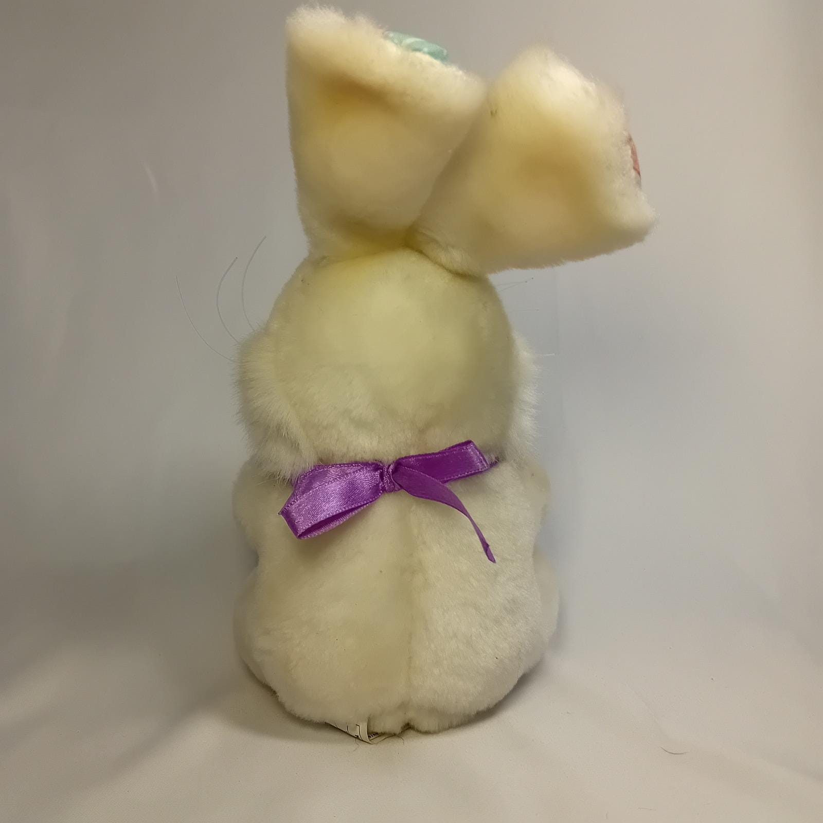 ヴィンテージ 90年代 イースターバニー ぬいぐるみ 花柄 卵型 耳と足