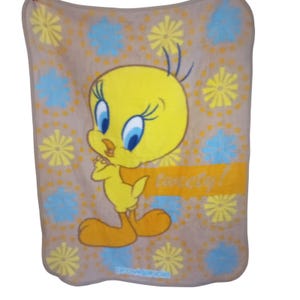 ヴィンテージ トゥイーティー ブランケット Vintage Tweety Bird Blanket - Etsy